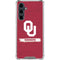 University of Oklahoma Sooners Galaxy S23 FE Clear Case