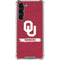 University of Oklahoma Sooners Galaxy S23 Plus Clear Case