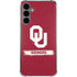 University of Oklahoma Sooners Galaxy S24 Plus Clear Case