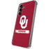 University of Oklahoma Sooners Galaxy S24 Plus Clear Case