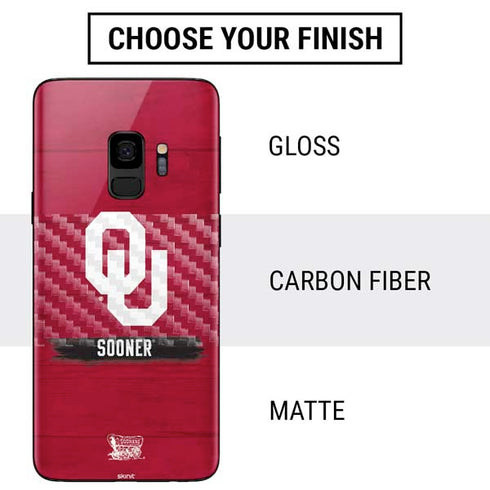 University of Oklahoma Sooners Galaxy S9 Skin