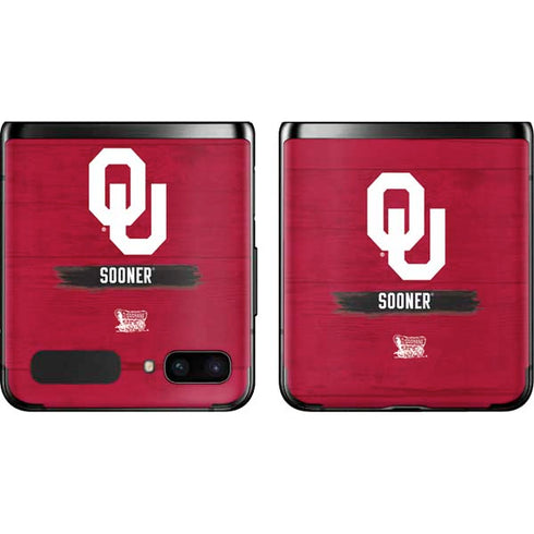 University of Oklahoma Sooners Galaxy Z Flip Skin