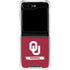 University of Oklahoma Sooners Galaxy Z Flip5 5G Clear Case