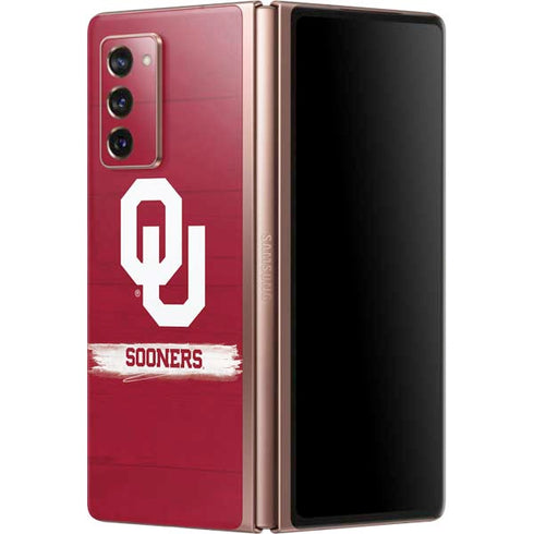 University of Oklahoma Sooners Galaxy Z Fold2 5G Skin