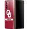 University of Oklahoma Sooners Galaxy Z Fold2 5G Skin