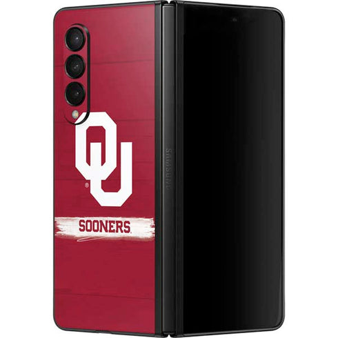University of Oklahoma Sooners Galaxy Z Fold3 5G Skin