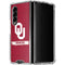 University of Oklahoma Sooners Galaxy Z Fold4 5G Clear Case