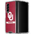University of Oklahoma Sooners Galaxy Z Fold4 5G Clear Case