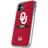 University of Oklahoma Sooners iPhone 11 Clear Case