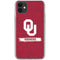 University of Oklahoma Sooners iPhone 11 Clear Case