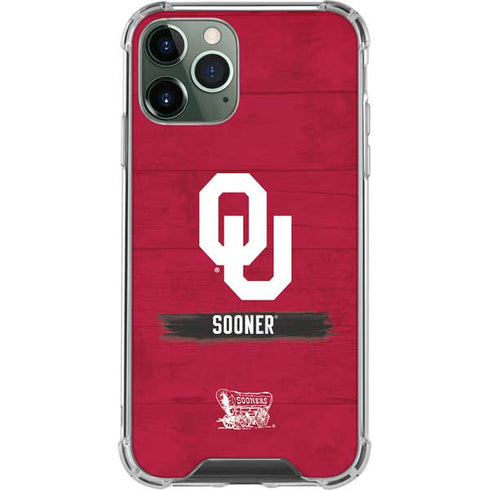 University of Oklahoma Sooners iPhone 11 Pro Max Clear Case