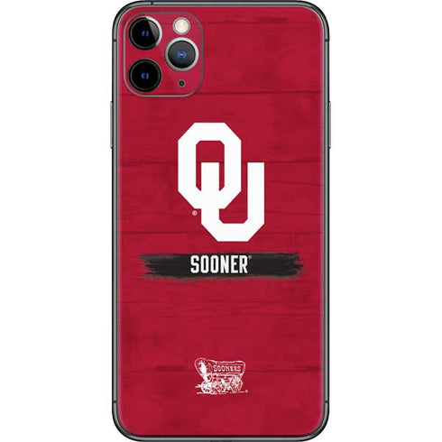 University of Oklahoma Sooners iPhone 11 Pro Max Skin