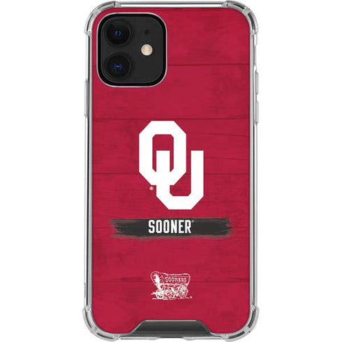 University of Oklahoma Sooners iPhone 12 Clear Case
