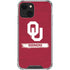 University of Oklahoma Sooners iPhone 13 Mini Clear Case