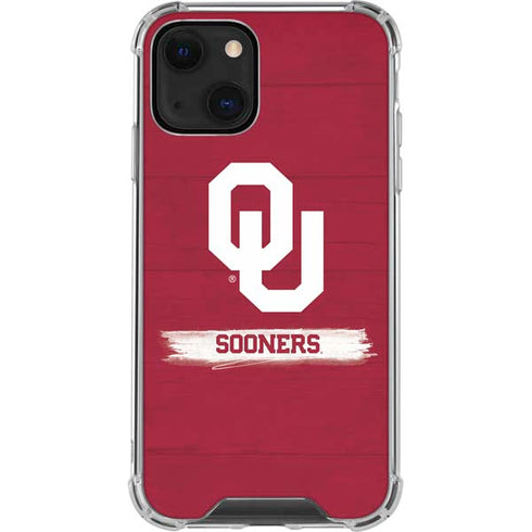 University of Oklahoma Sooners iPhone 14 Clear Case