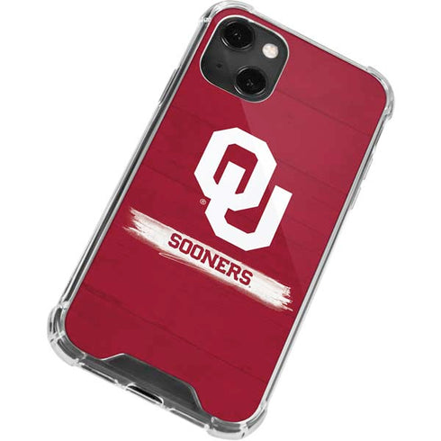 University of Oklahoma Sooners iPhone 14 Plus Clear Case