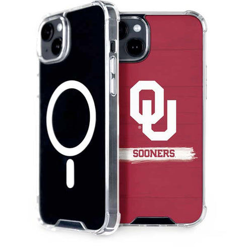 University of Oklahoma Sooners iPhone 15 Plus MagSafe Case