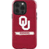 University of Oklahoma Sooners iPhone 15 Pro Impact Case