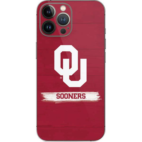 University of Oklahoma Sooners iPhone 14 Pro Max Skin