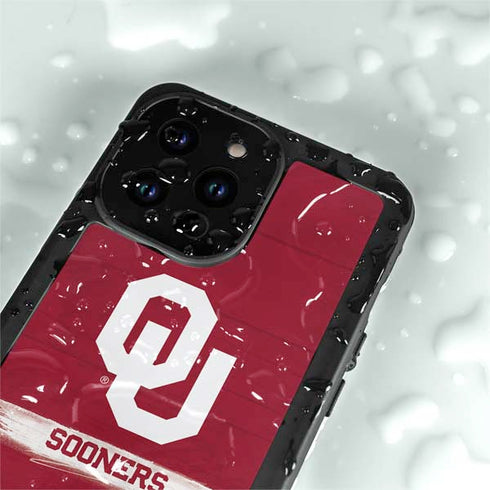 University of Oklahoma Sooners iPhone 14 Pro Max Waterproof Case