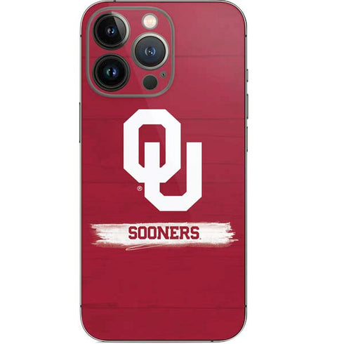 University of Oklahoma Sooners iPhone 15 Pro Skin