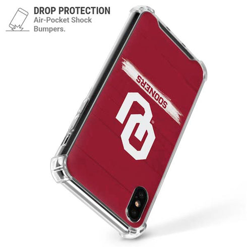 University of Oklahoma Sooners iPhone XS Max Clear Case