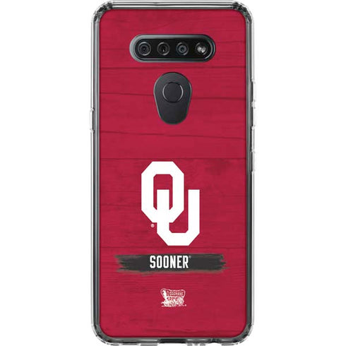 University of Oklahoma Sooners LG K51/Q51 Clear Case