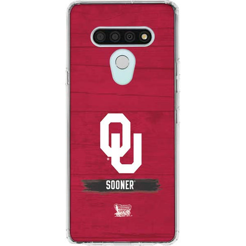 University of Oklahoma Sooners LG Stylo 6 Clear Case