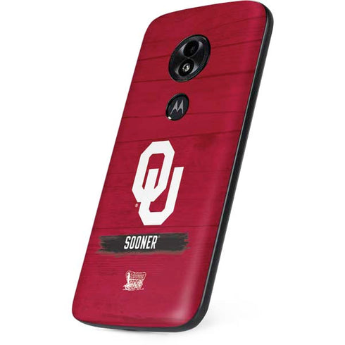 University of Oklahoma Sooners Moto E5 Play Skin