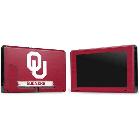 University of Oklahoma Sooners Nintendo Switch Bundle Skin