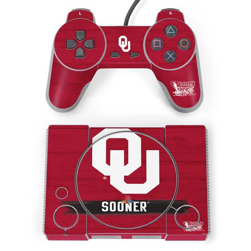 University of Oklahoma Sooners PlayStation Classic Bundle Skin