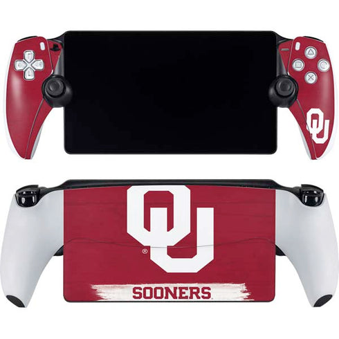 University of Oklahoma Sooners PlayStation Portal Remote Player Skin