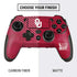 University of Oklahoma Sooners PlayStation Scuf Vantage 2 Controller Skin