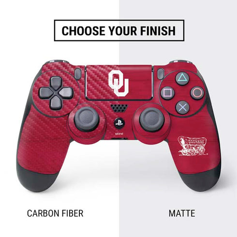 University of Oklahoma Sooners PS4 Controller Skin