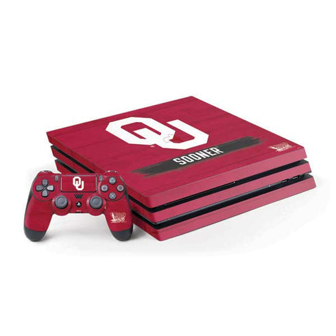 University of Oklahoma Sooners PS4 Pro Bundle Skin
