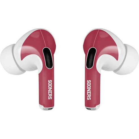 University of Oklahoma Sooners Red Apple AirPods Pro Skin