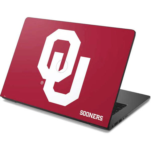 University of Oklahoma Sooners Red Dell Chromebook Skin