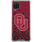 University of Oklahoma Sooners Red Digi Galaxy A12 Clear Case
