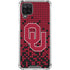 University of Oklahoma Sooners Red Digi Galaxy A12 Clear Case