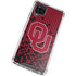 University of Oklahoma Sooners Red Digi Galaxy A12 Clear Case