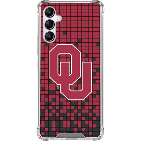 University of Oklahoma Sooners Red Digi Galaxy A15 5G Clear Case