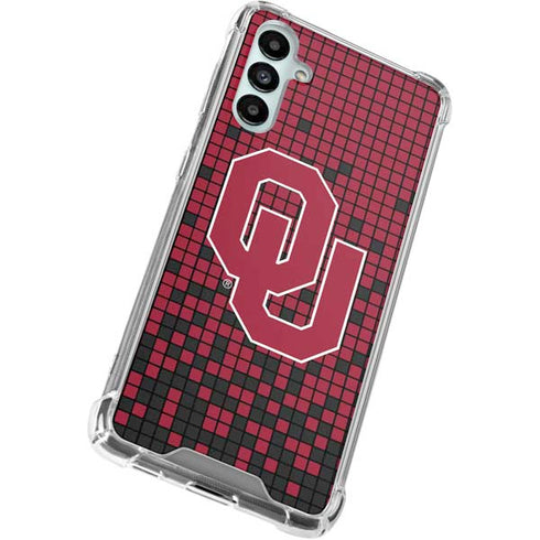 University of Oklahoma Sooners Red Digi Galaxy A15 5G Clear Case
