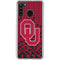 University of Oklahoma Sooners Red Digi Galaxy A21 Clear Case
