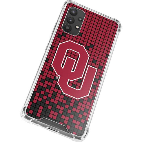 University of Oklahoma Sooners Red Digi Galaxy A32 5G Clear Case