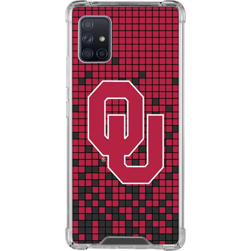 University of Oklahoma Sooners Red Digi Galaxy A51 5G Clear Case