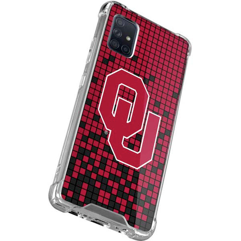 University of Oklahoma Sooners Red Digi Galaxy A51 5G Clear Case