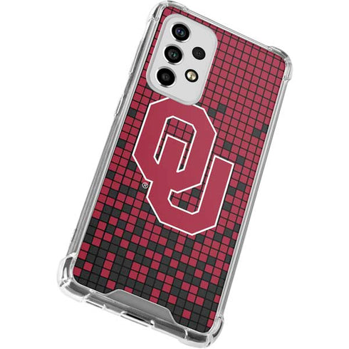 University of Oklahoma Sooners Red Digi Galaxy A53 5G Clear Case