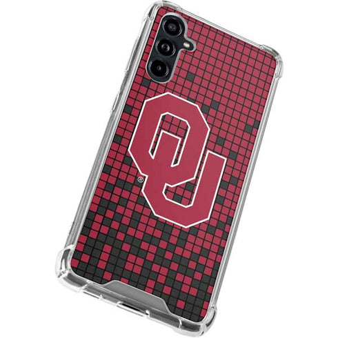 University of Oklahoma Sooners Red Digi Galaxy A54 5G Clear Case