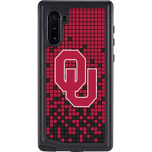 University of Oklahoma Sooners Red Digi Galaxy Note 10 Waterproof Case