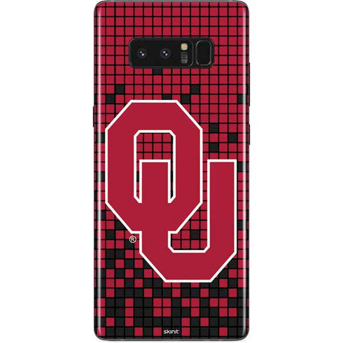 University of Oklahoma Sooners Red Digi Galaxy Note 8 Skin